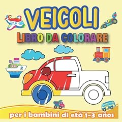 Veicoli libro colorare for sale  Delivered anywhere in UK