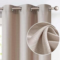 Jinchan taupe linen for sale  Delivered anywhere in USA 