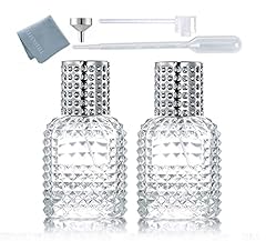 ELFENSTALL- 2Pcs Silver 30ml 1oz Refillable Spray Perfume, used for sale  Delivered anywhere in Canada