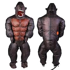 Costume gonfiabile scimmia usato  Spedito ovunque in Italia 