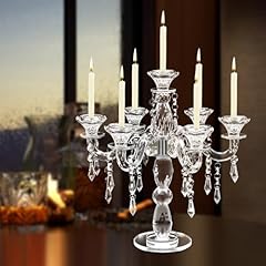 Crystal candle holder for sale  Delivered anywhere in USA 