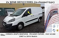 OEMM Set Of 2 Wind Deflectors IN-CHANNEL Type Compatible for sale  Delivered anywhere in UK