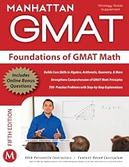 Foundations gmat math for sale  Delivered anywhere in USA 