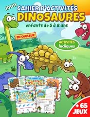 Cahier activités dinosaures d'occasion  Livré partout en France
