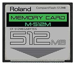 512MB Roland M-512M CompactFlash CF Memory Card Upgrade for sale  Delivered anywhere in Canada