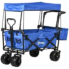 Outsunny folding trolley for sale  Delivered anywhere in UK