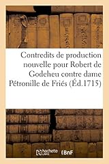 Contredits production nouvelle d'occasion  Livré partout en France