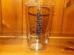 Thatchers pint glass for sale  Delivered anywhere in UK