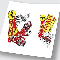 Stickers ferrari set usato  Spedito ovunque in Italia 