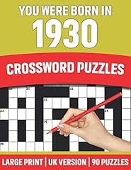 Born 1930 crossword for sale  Delivered anywhere in USA 