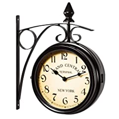 Horloge gare noire d'occasion  Livré partout en France