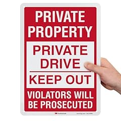 Smartsign private property for sale  Delivered anywhere in USA 