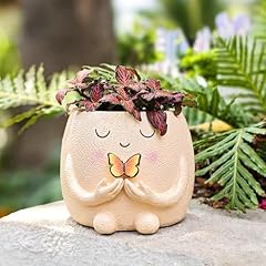 Smiley face planter for sale  Delivered anywhere in USA 