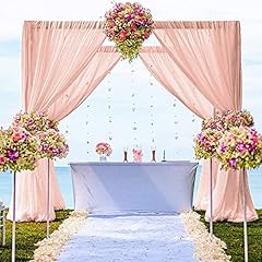 Shinybeauty chiffon backdrop for sale  Delivered anywhere in UK