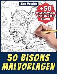 Bisons malvorlagen malbuch gebraucht kaufen  Wird an jeden Ort in Deutschland