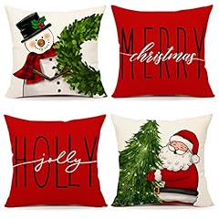 Red christmas pillow for sale  Delivered anywhere in USA 