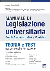 Manuale legislazione universit usato  Spedito ovunque in Italia 