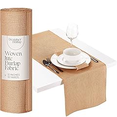 Designer burlap table for sale  Delivered anywhere in USA 