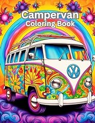 Campervan coloring book for sale  Delivered anywhere in USA 