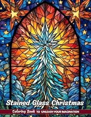 Stained glass christmas for sale  Delivered anywhere in USA 
