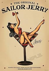 Sailor jerry vintage for sale  Delivered anywhere in UK