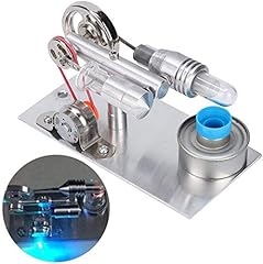 Stirling Engine, T Type Fan Stirling Engine Miniature Hot Air Power Generator Physics Lab Teaching Model Tool, Gifts for Children and Adults for sale  Delivered anywhere in Canada