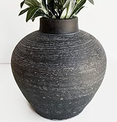 Rustic clay vase for sale  Delivered anywhere in USA 