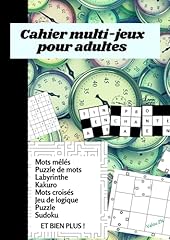 Cahier multi jeux d'occasion  Livré partout en France