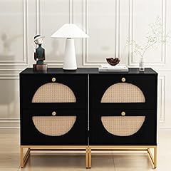 Lamerge rattan nightstand for sale  Delivered anywhere in USA 