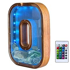 Wooden letter piggy for sale  Delivered anywhere in USA 