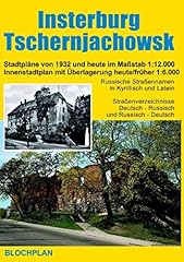 Stadtplan insterburg tschernja gebraucht kaufen  Wird an jeden Ort in Deutschland