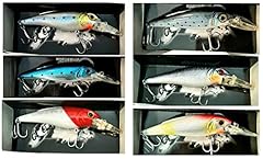 Kit minnow pesca usato  Spedito ovunque in Italia 