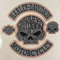 Harley large embroidered for sale  Delivered anywhere in USA 