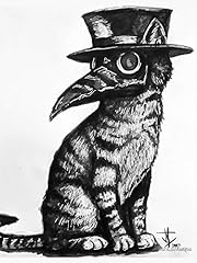 Plague doctor cat for sale  Delivered anywhere in USA 