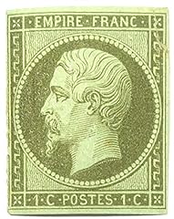 1860. authentique timbre d'occasion  Livré partout en France
