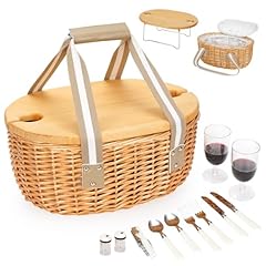Stboo picnic basket for sale  Delivered anywhere in USA 