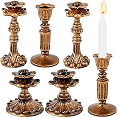 Pcs vintage candlestick for sale  Delivered anywhere in USA 