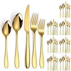Houseware gold silverware for sale  Delivered anywhere in USA 