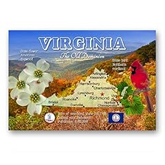 Yeegfeya virginia map for sale  Delivered anywhere in USA 