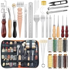 45pcs leather tools for sale  Delivered anywhere in UK