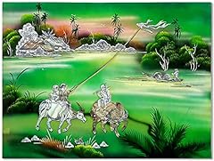 Tableau bois laqué d'occasion  Livré partout en France