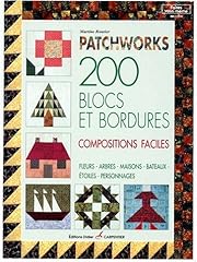 Patchworks 200 blocs d'occasion  Livré partout en France