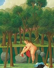 Fernando Botero Posters《The River》Canvas Painting Abstract, used for sale  Delivered anywhere in Canada