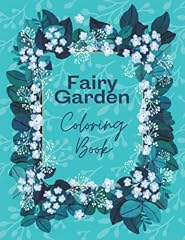 Fairy garden coloring for sale  Delivered anywhere in UK
