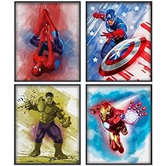 Print art superheroes for sale  Delivered anywhere in USA 