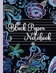 Black paper notebook for sale  Delivered anywhere in USA 