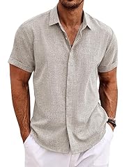 Coofandy linen shirts for sale  Delivered anywhere in USA 