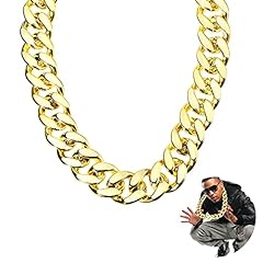 Used, Gold Necklace for Men Gold Chain Necklace Chain Choker for sale  Delivered anywhere in UK
