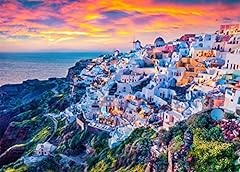 Santorini island jigsaw for sale  Delivered anywhere in UK