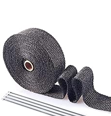 Exhaust wrap black for sale  Delivered anywhere in USA 